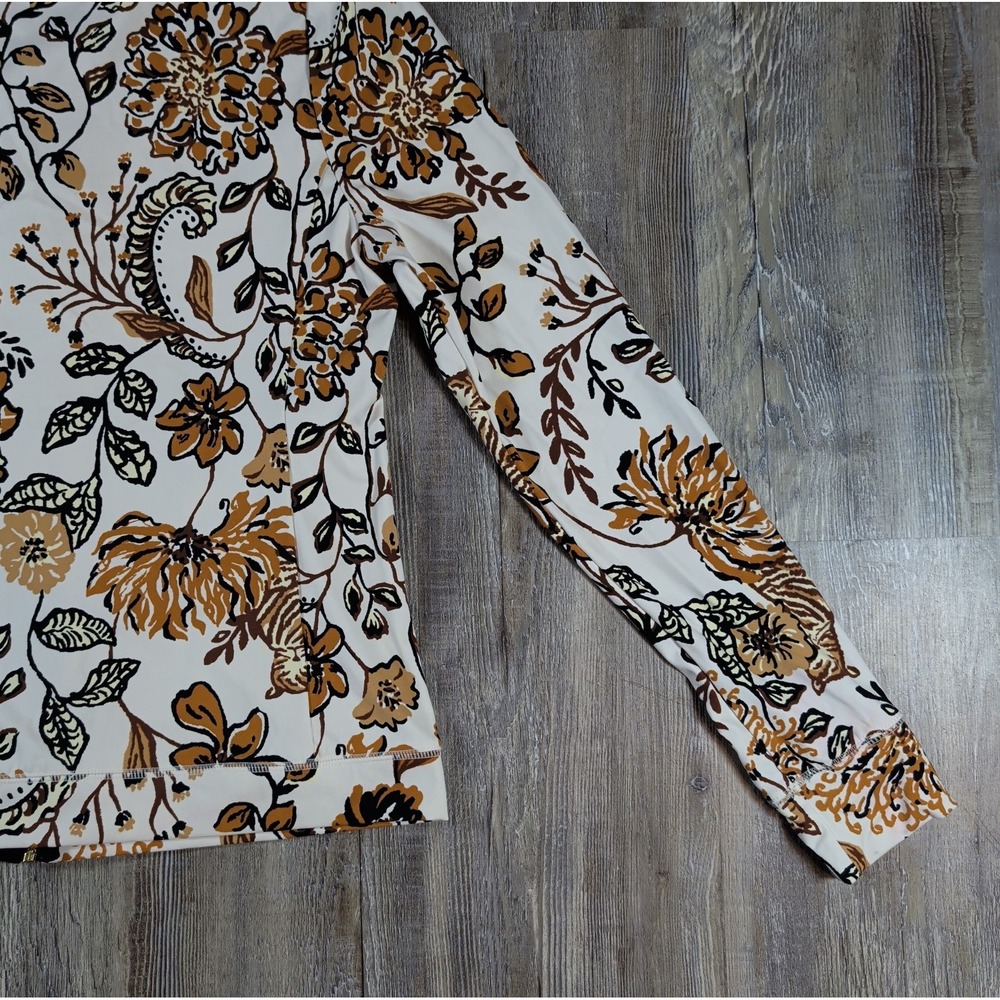 Lilly Pulitzer UPF 50+ Luxletic Caraway Jacket Coconut Take Meowt Womens Small - Picture 11 of 12